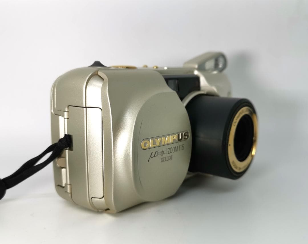美品 コンパクトフィルムカメラ mju ZOOM115 DELUXE