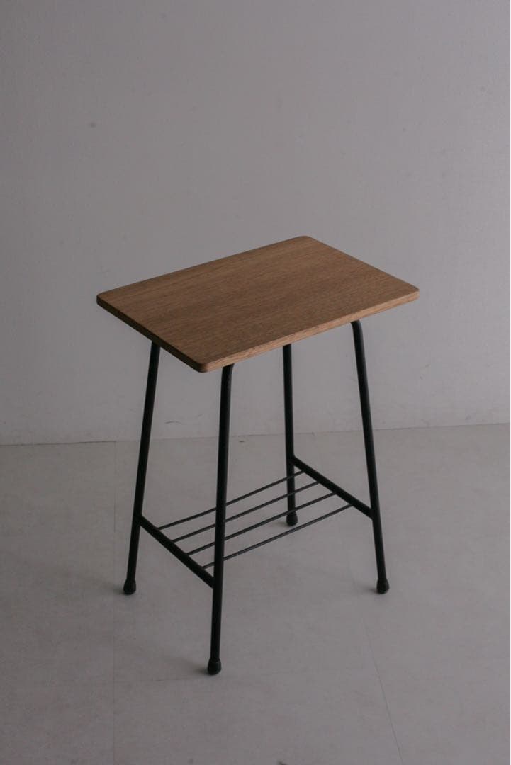 サイドテーブル ラワン材 コーヒーテーブル 飾り棚 展示台 古家具 古道具