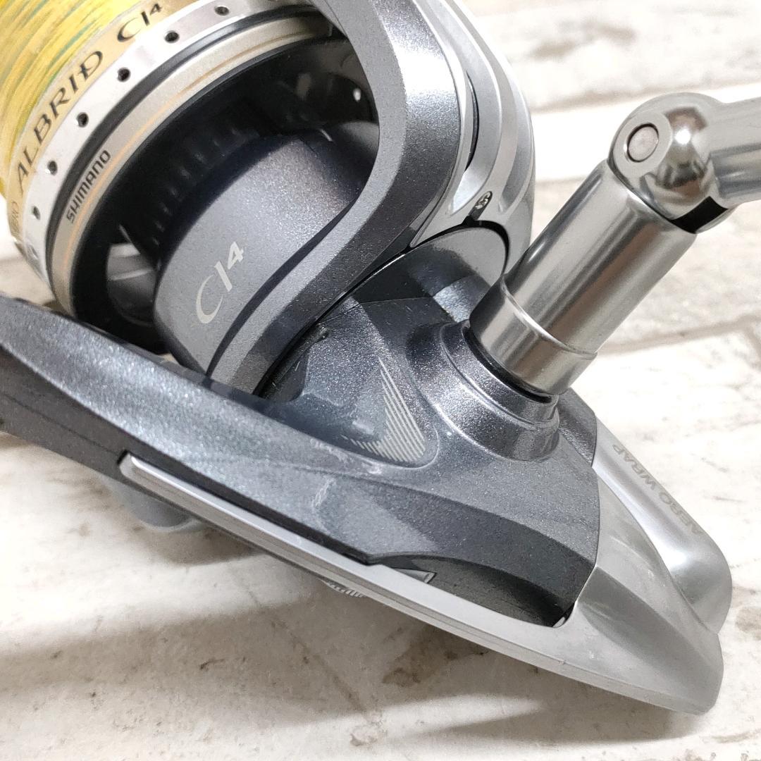 F101 シマノ スピニングリール スーパーエアロ アルブリード CI4