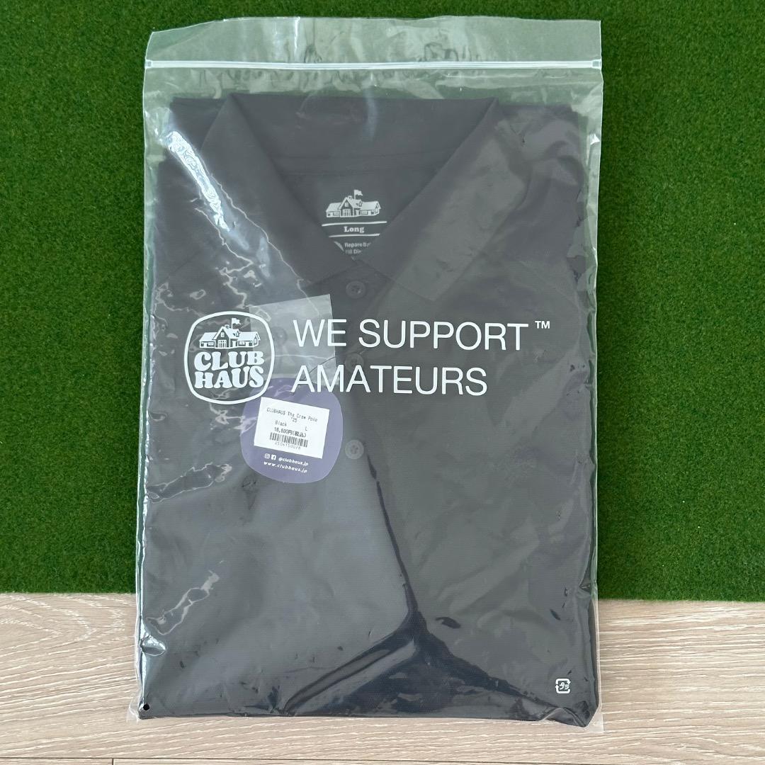 CLUBHAUS The Crew Polo ‘25 - Black サイズL