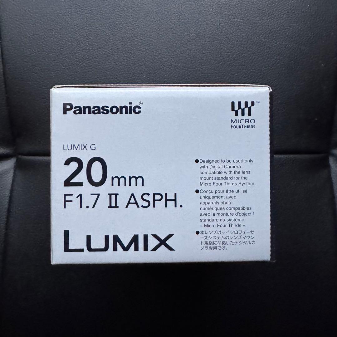 レンズ(単焦点) Panasonic LUMIX G20mm F1.7 II ASPH