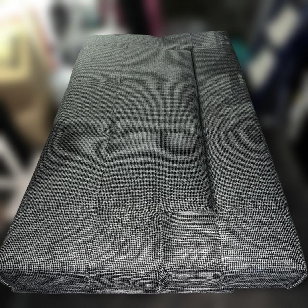 ⭐︎ソファーベッド3人掛け/関家具/千鳥柄/送料設置無料！オシャレデザイン！