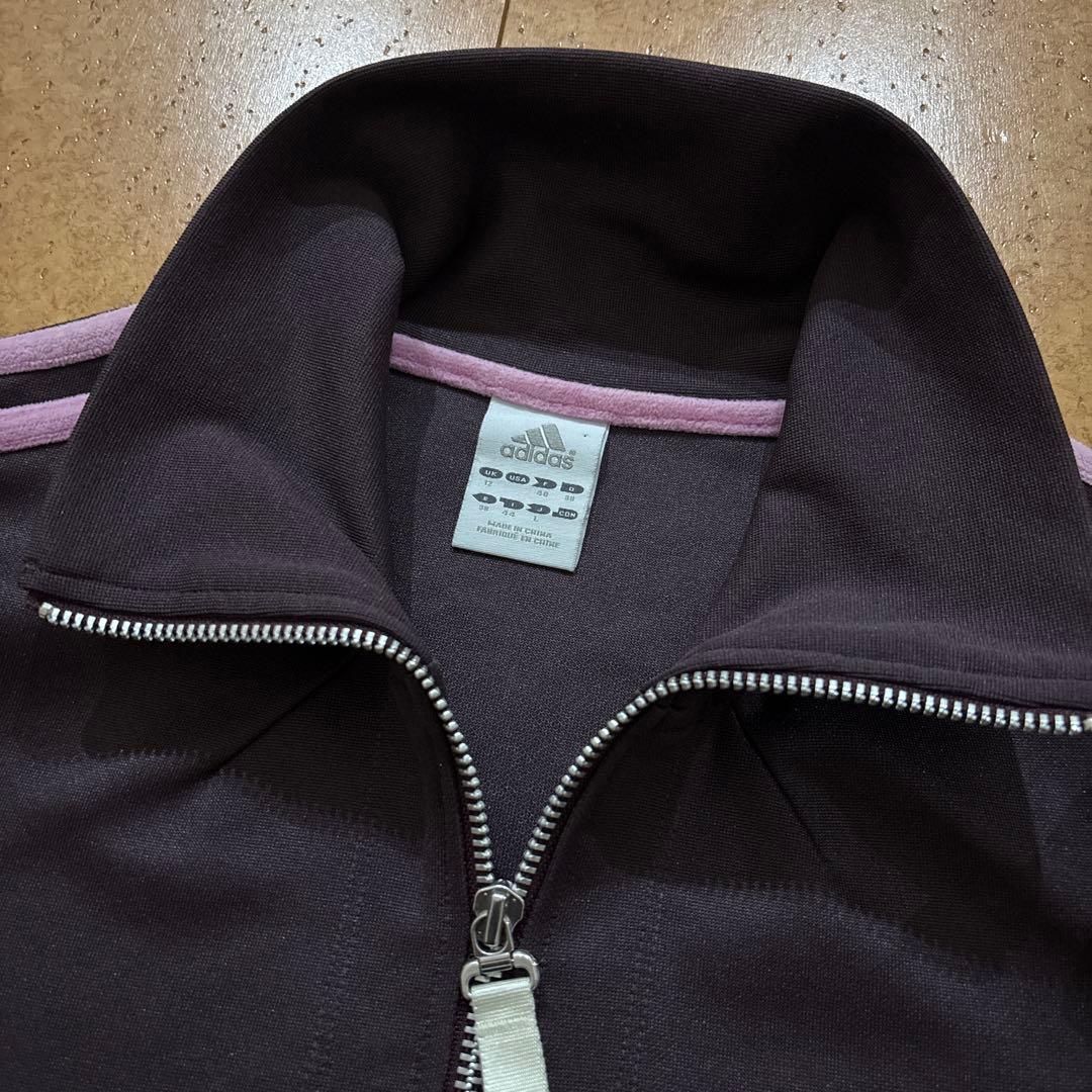 極美品　アディダス　ベロア　セットアップ　トラックジャケット　L レディース
