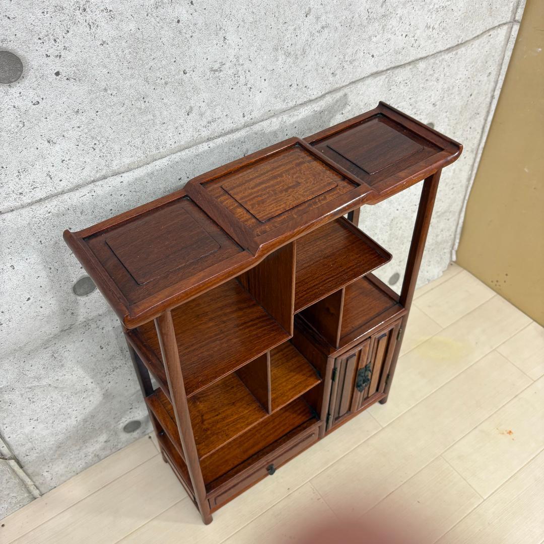 和風家具 民芸家具 茶棚 飾り棚 小物入れ 昭和 レトロ アンティーク
