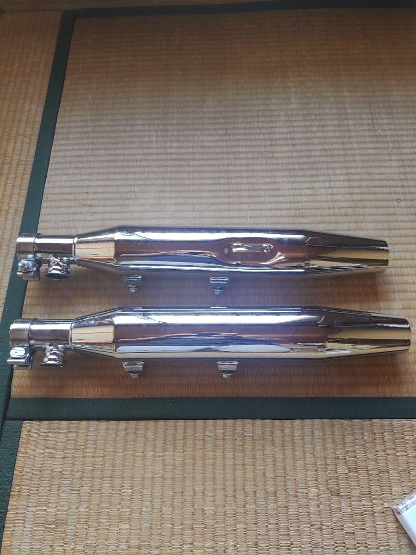 ハーレーダビッドソンXL1200、883 サイレンサースリップオンマフラー一式