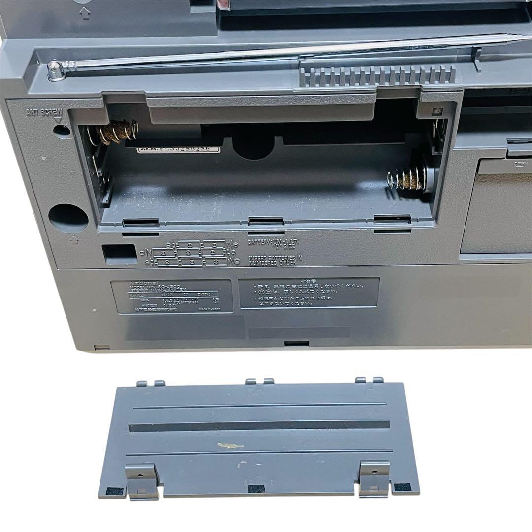 【希少】ナショナル SG-J500 ラジカセ&レコードプレーヤー 現状品 美品