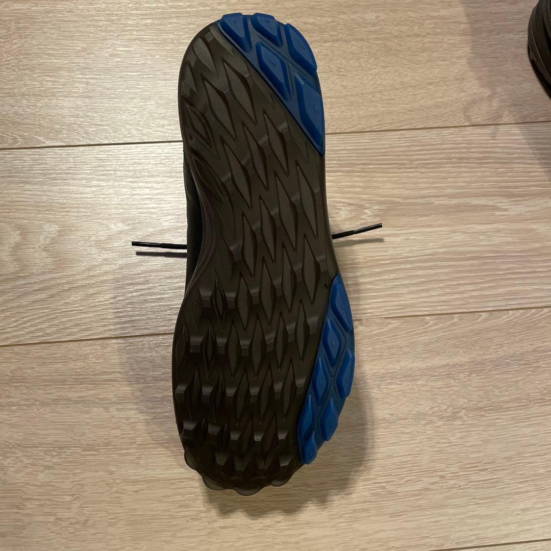 ECCO BIOM ブラックゴルフシューズ