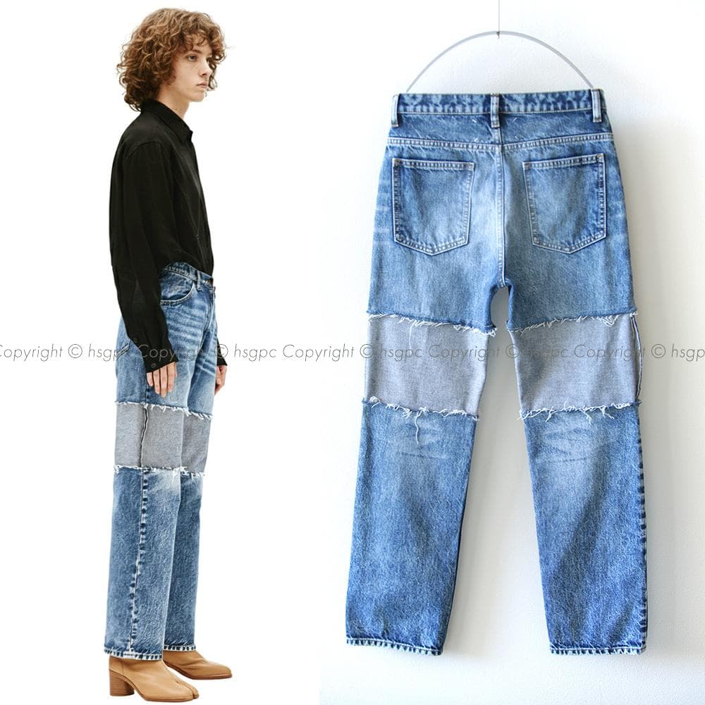 【定価9.5万】メゾンマルジェラ① 再構築 デニム ジーンズ アーティザナル