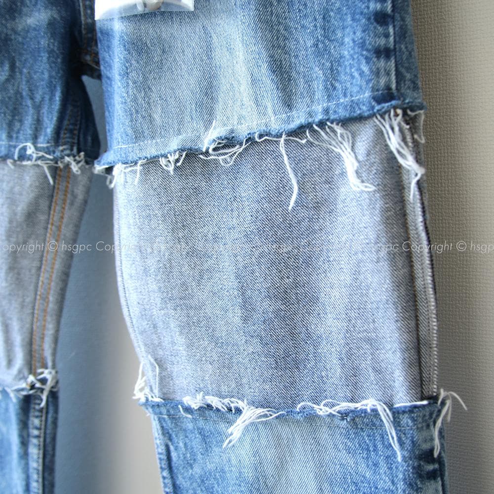 【定価9.5万】メゾンマルジェラ① 再構築 デニム ジーンズ アーティザナル