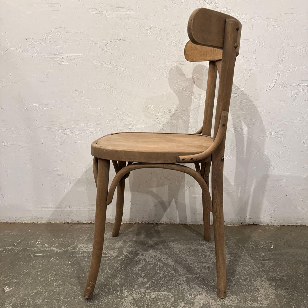 aビンテージ　ダイニングチェア　カフェチェア　剥離