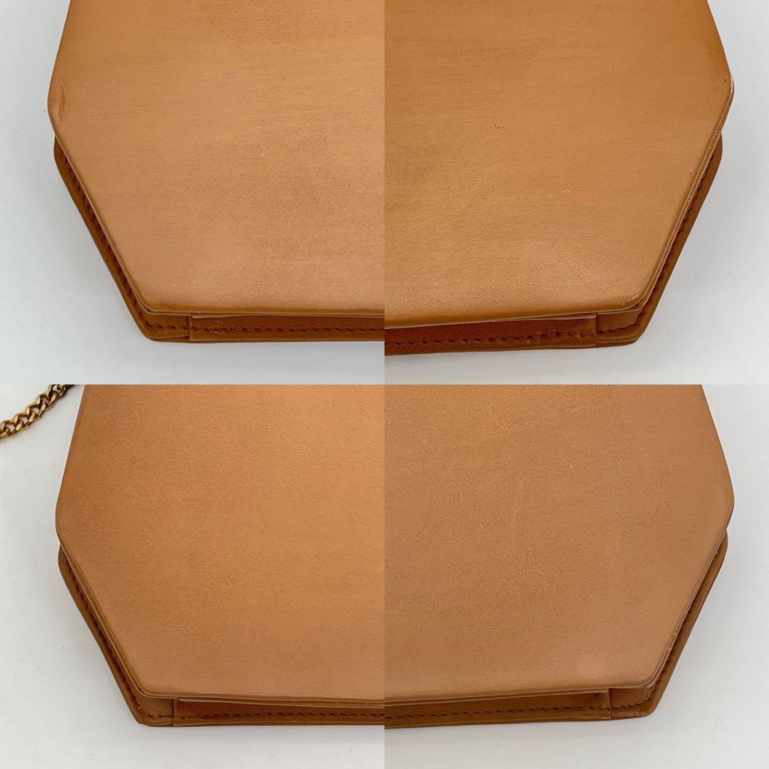 クリスチャンディオール ショルダーバッグ 斜めがけ ロゴ金具 キルティング 本革