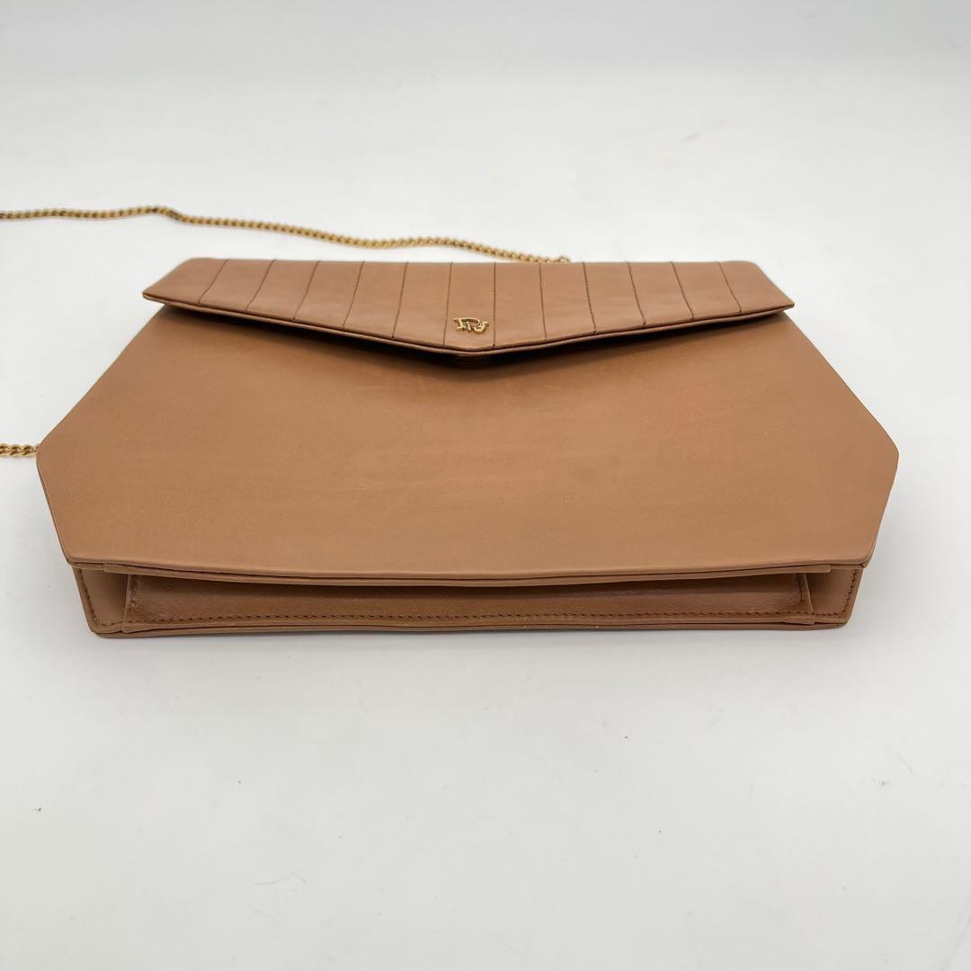 クリスチャンディオール ショルダーバッグ 斜めがけ ロゴ金具 キルティング 本革