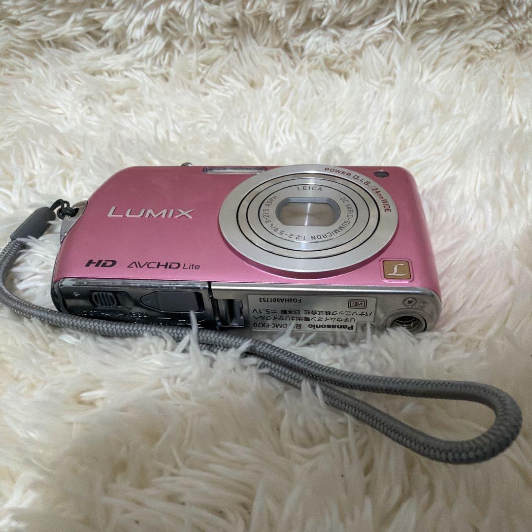 Panasonic LUMIX DMC-FX70 ピンク