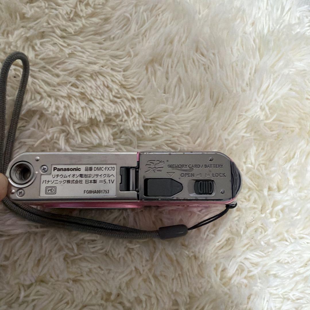 Panasonic LUMIX DMC-FX70 ピンク