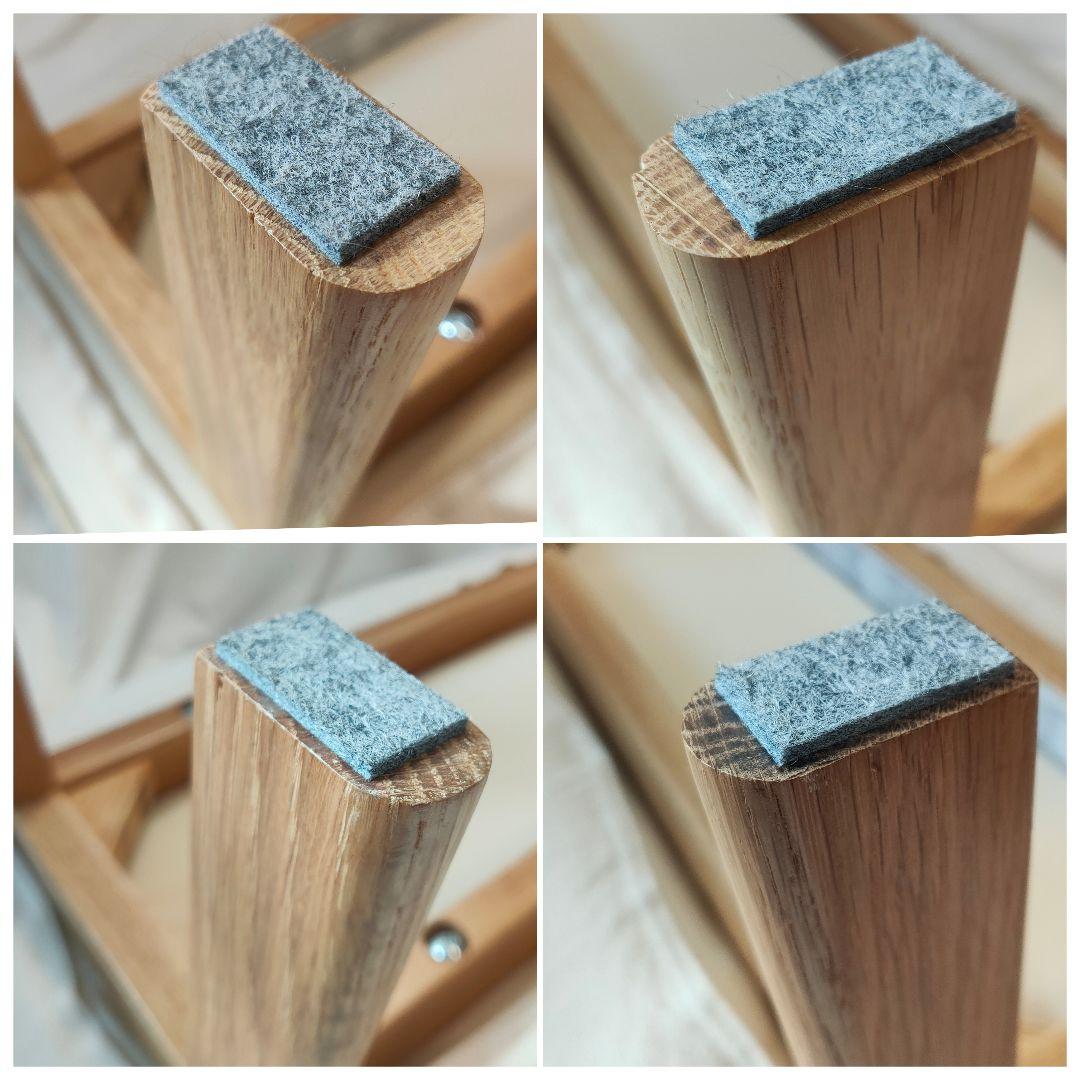 美品✨無印良品 ハイバックリクライニングソファ用オットマン アイボリー 麻混