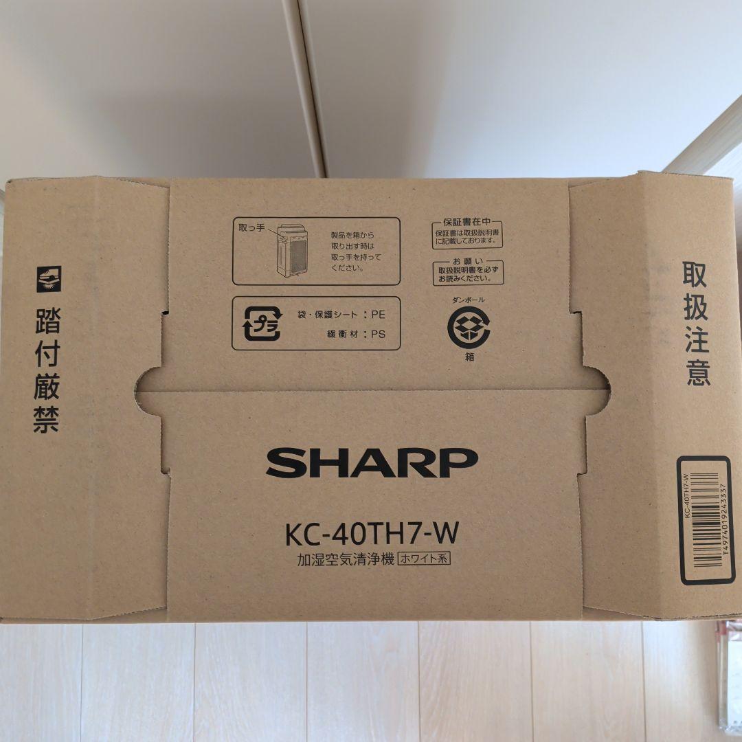 SHARP KC-40TH7-W 空気清浄機　加湿器