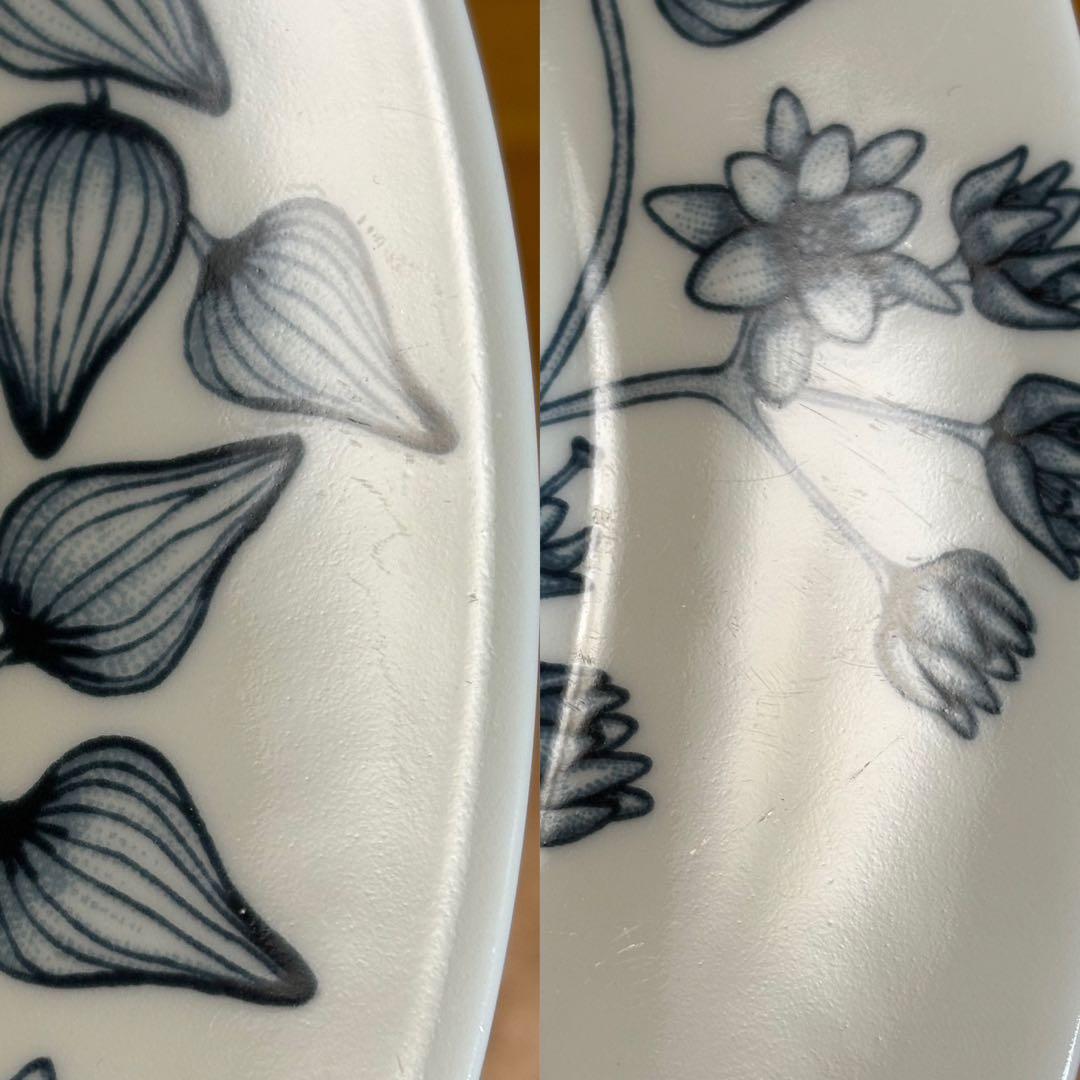 ARABIA/アラビア Runo/ルノ ウィンタースター 26cmプレート①