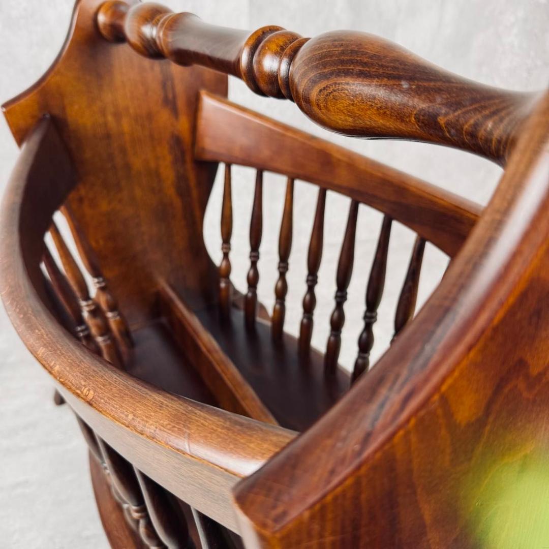 柏木工 マガジンラック アンティーク 昭和レトロ