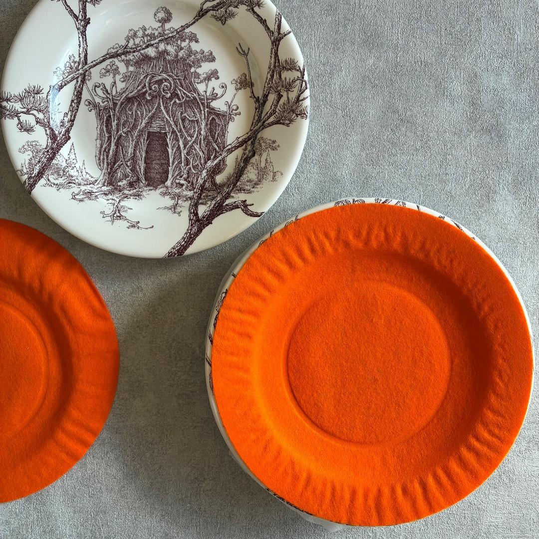 Hermès LES MAISONS ENCHANTÉES デザート皿 6枚