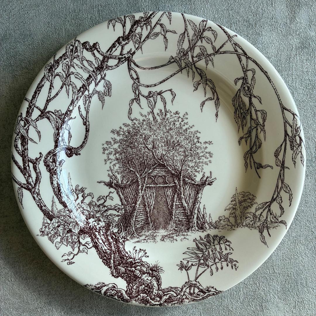 Hermès LES MAISONS ENCHANTÉES デザート皿 6枚