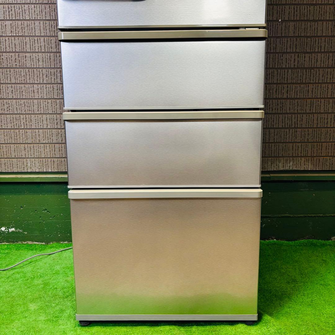 22年製 355L 冷蔵庫 大容量 人気モデル AQUA【地域限定配送無料】