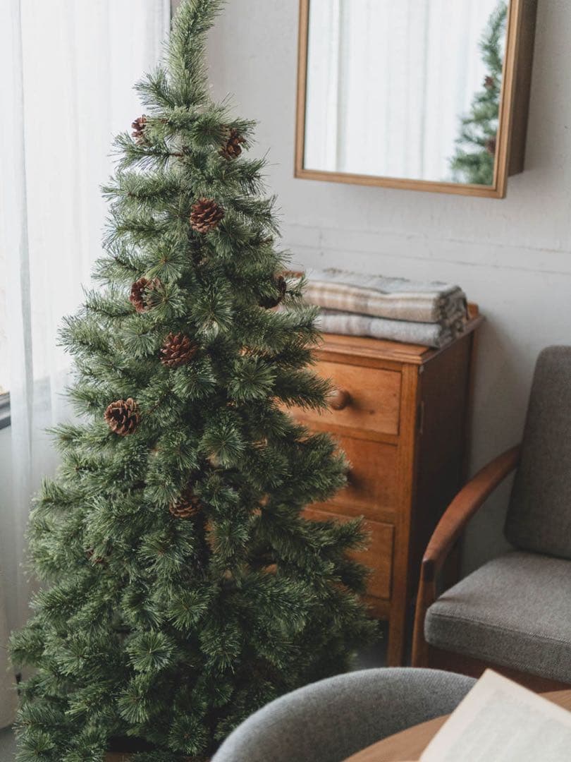 ANTRY クリスマスツリー LEDライト付き　150cm