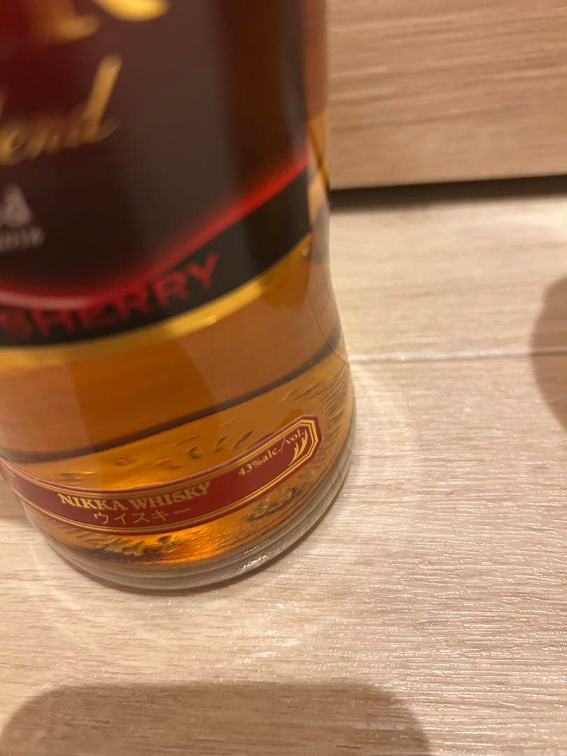 ブラックニッカ　エクストラシェリー　2本