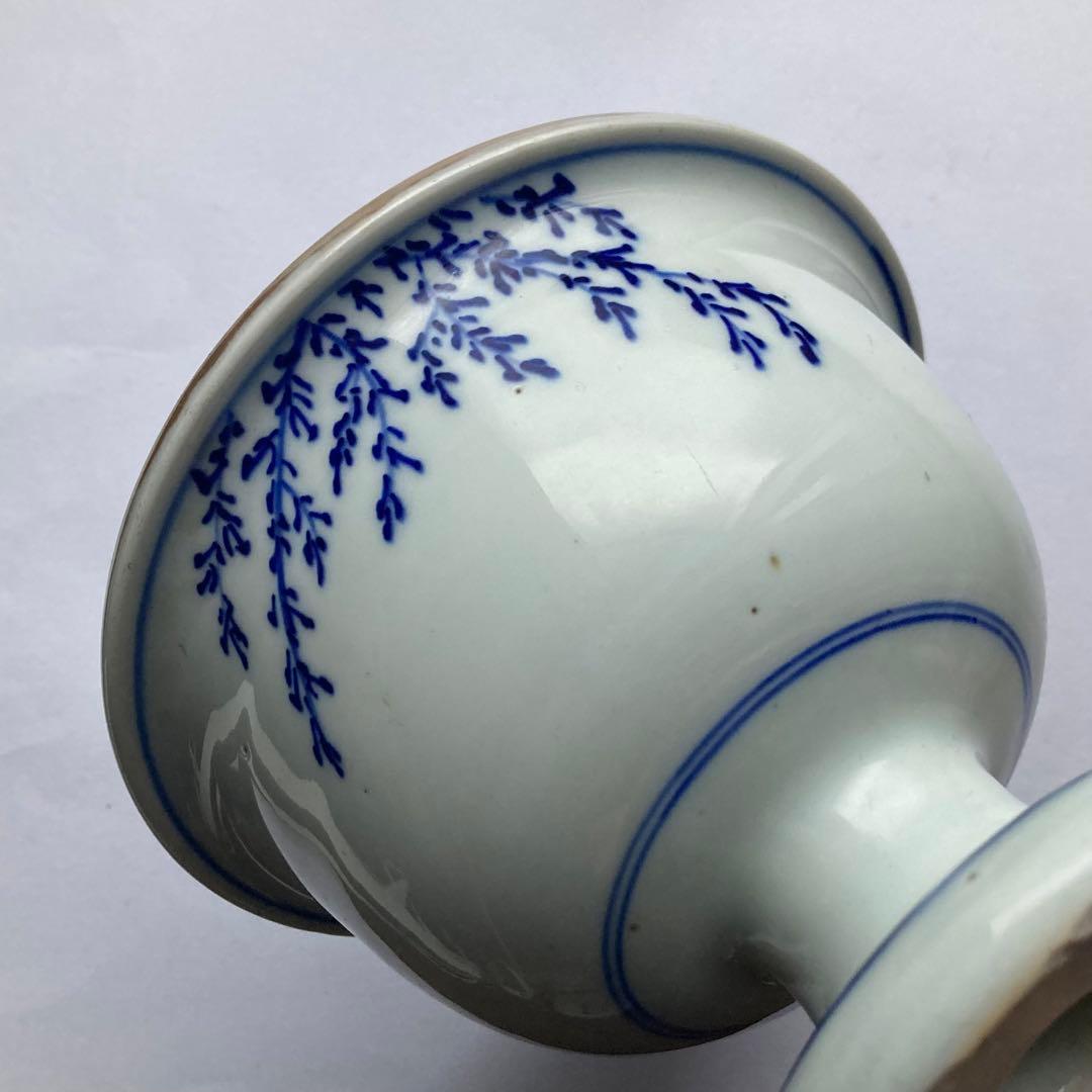 染錦色絵千鳥杯洗　器　吾山窯や源六製、大聖寺伊万里や古伊万里、深川製磁や其泉好き