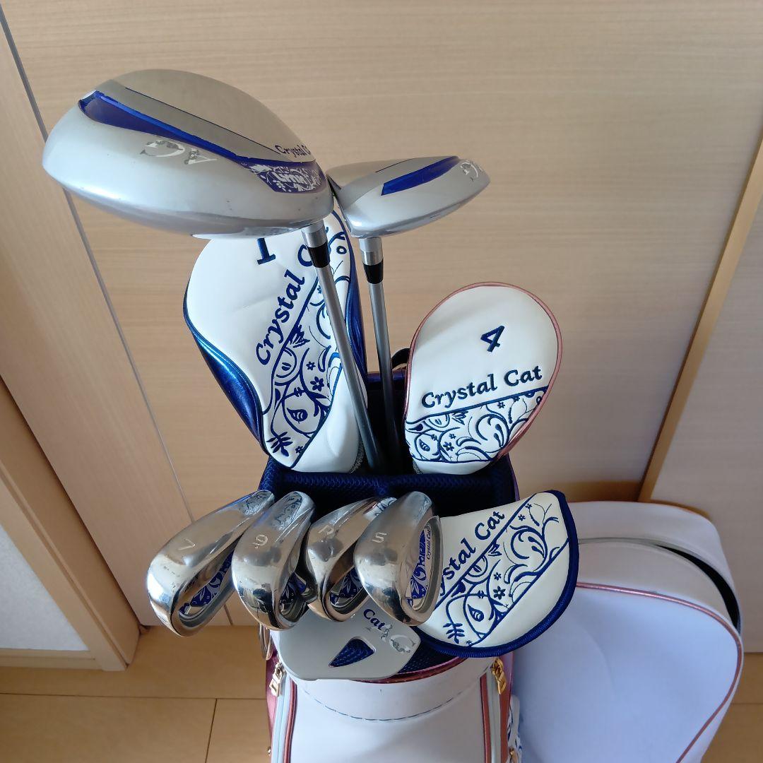 リンクス クリスタルキャット レディース ゴルフクラブセット 初心者向け