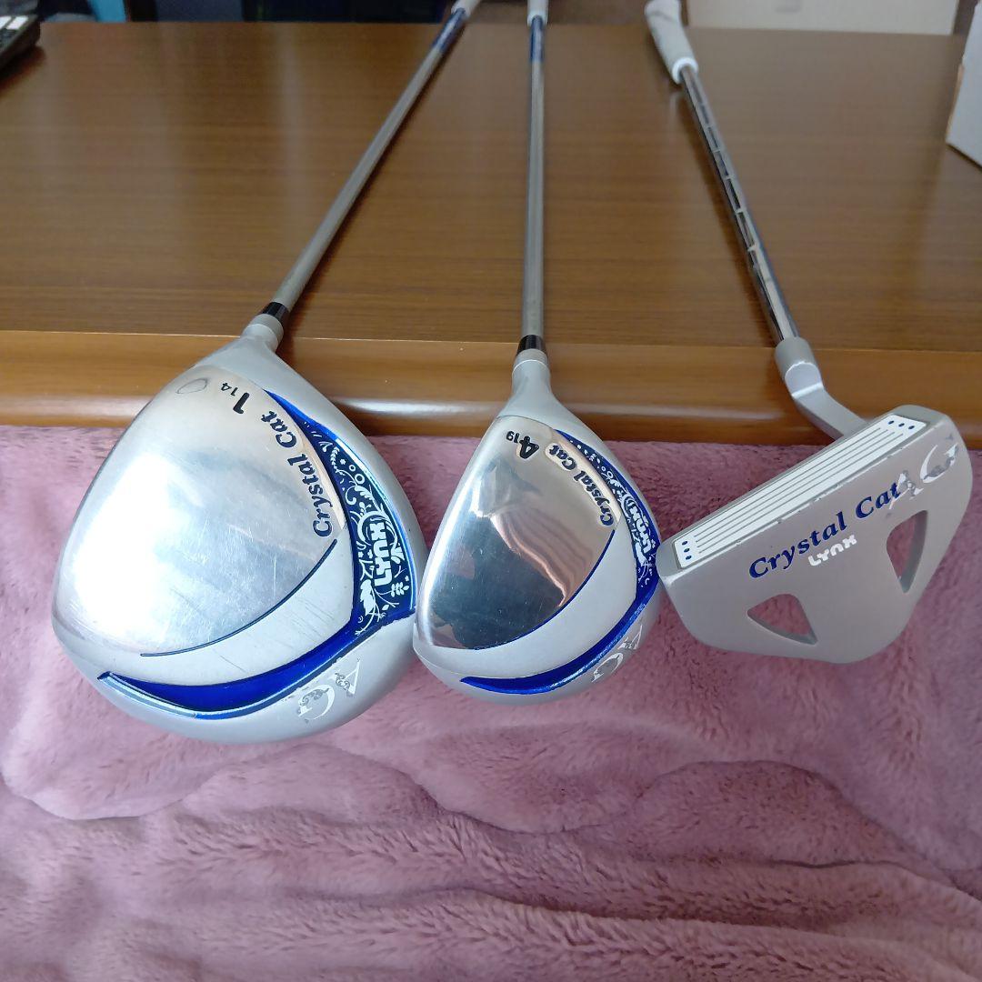 リンクス クリスタルキャット レディース ゴルフクラブセット 初心者向け