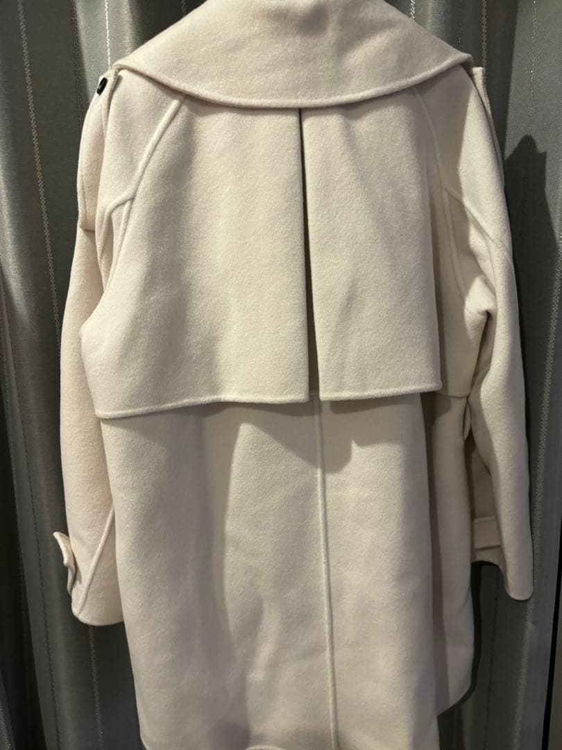 リバーウールミドルトレンチコート　anuans