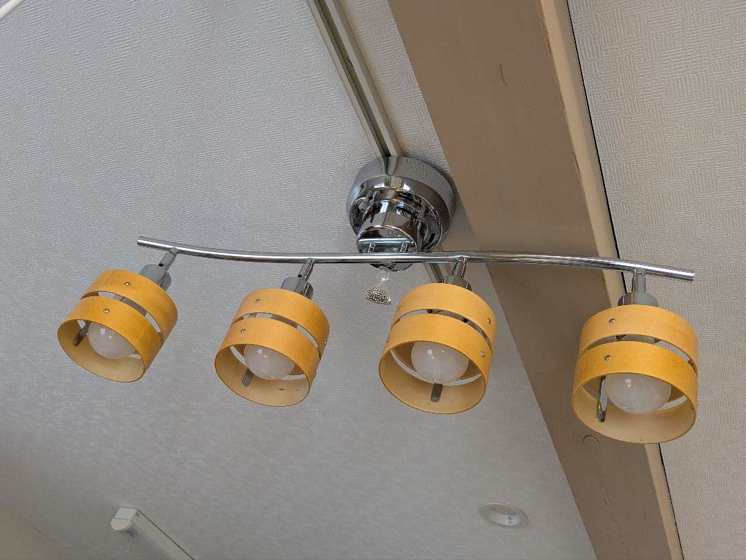 日昇 スポットシーリングライト4灯 BBS-049C 3個＋BBS-113 1個