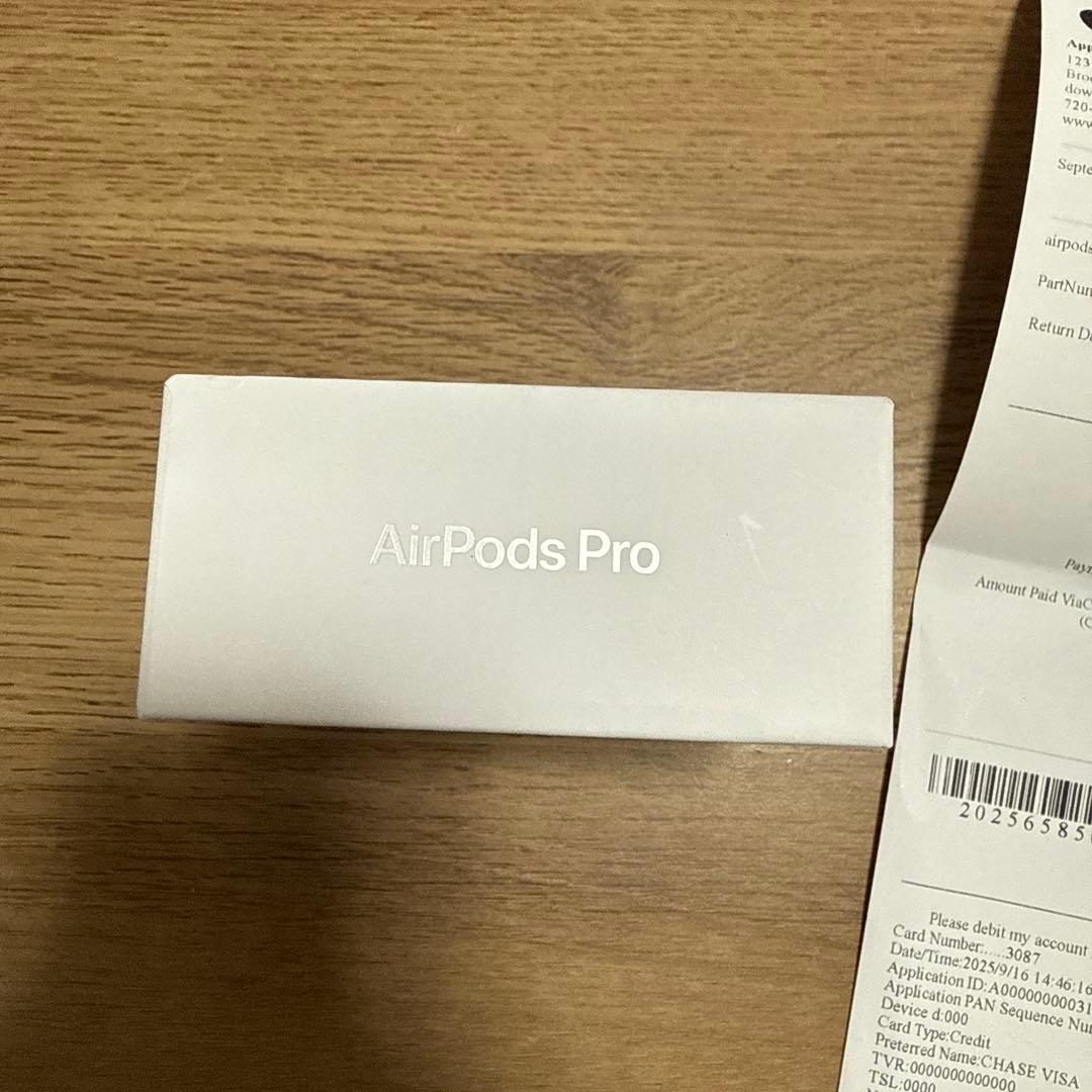 AirPods Pro 3 本体 未開封 レシート付き