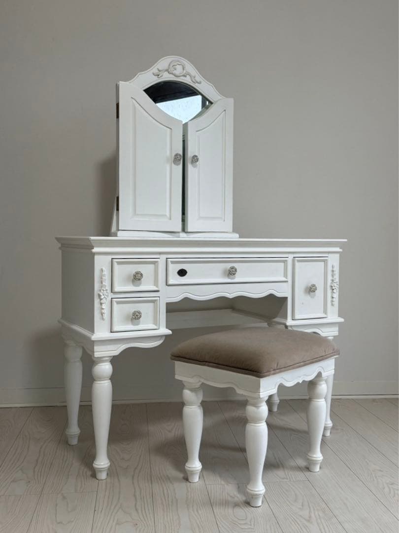 HAMPTONII ハンプトンII ロココ アンティーク　ドレッサーセット