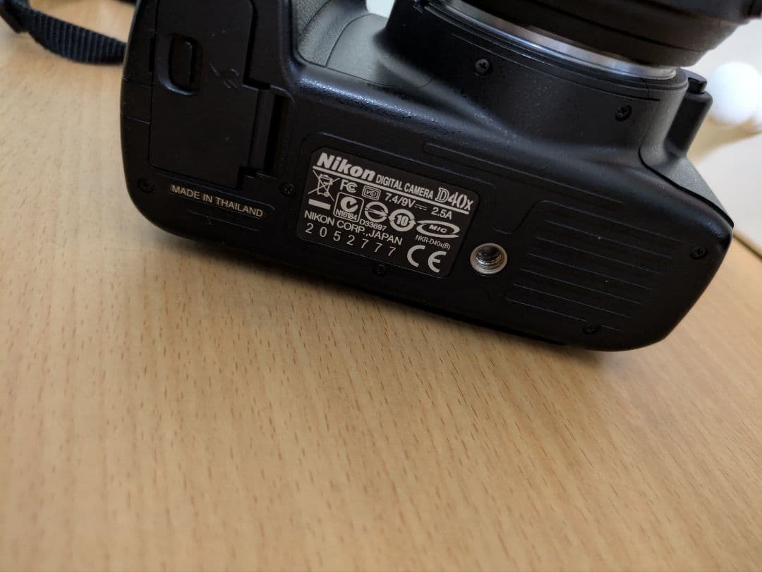 【動作確認済み】NIKON D40X、Nikon DX（レンズ）