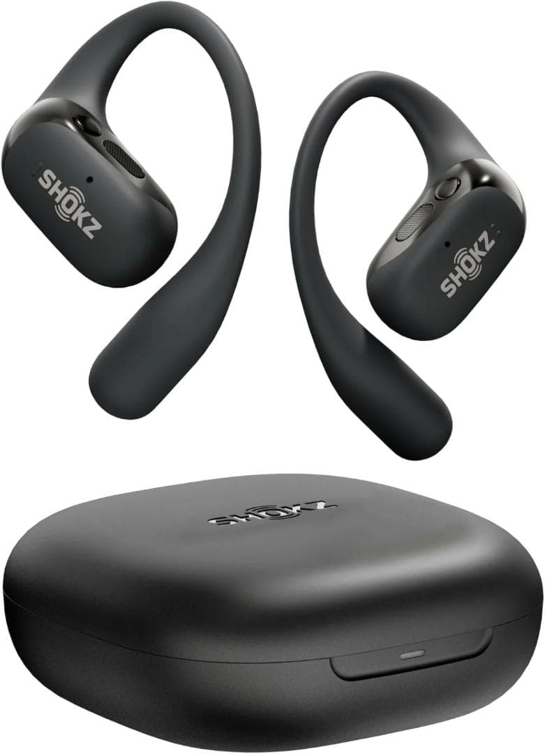 SHOKZ OPENFIT 2 ブラック ワイヤレスイヤホン