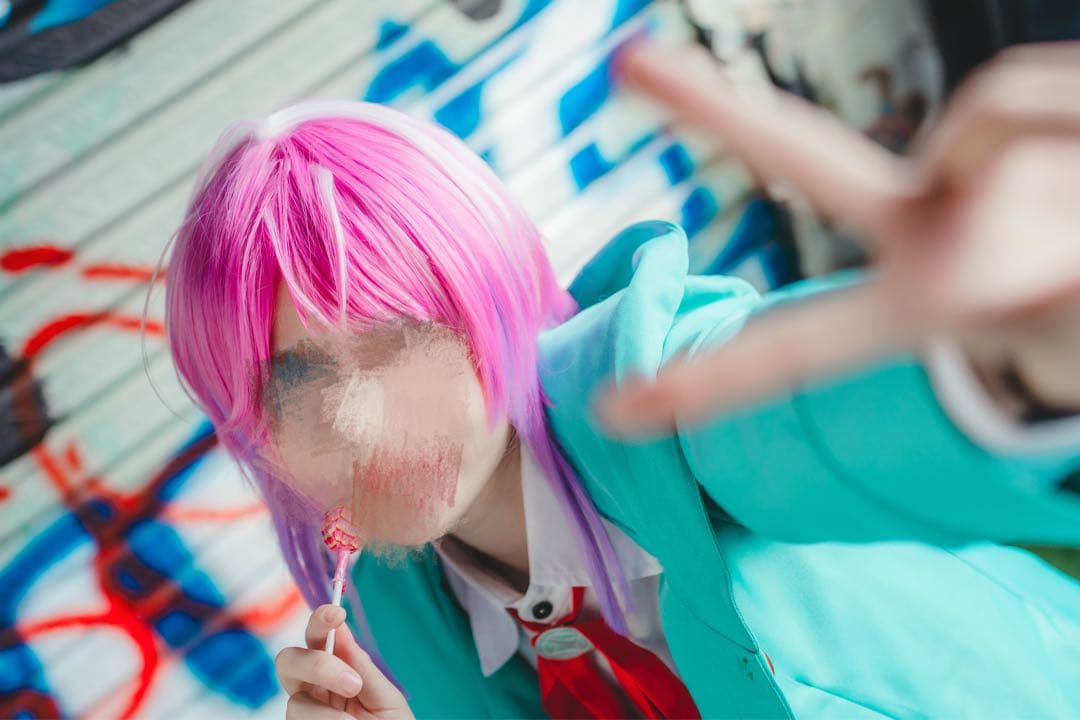 【フルセット】ヒプマイ 飴村乱数 コスプレ 衣装・ウィッグ・靴込　一式