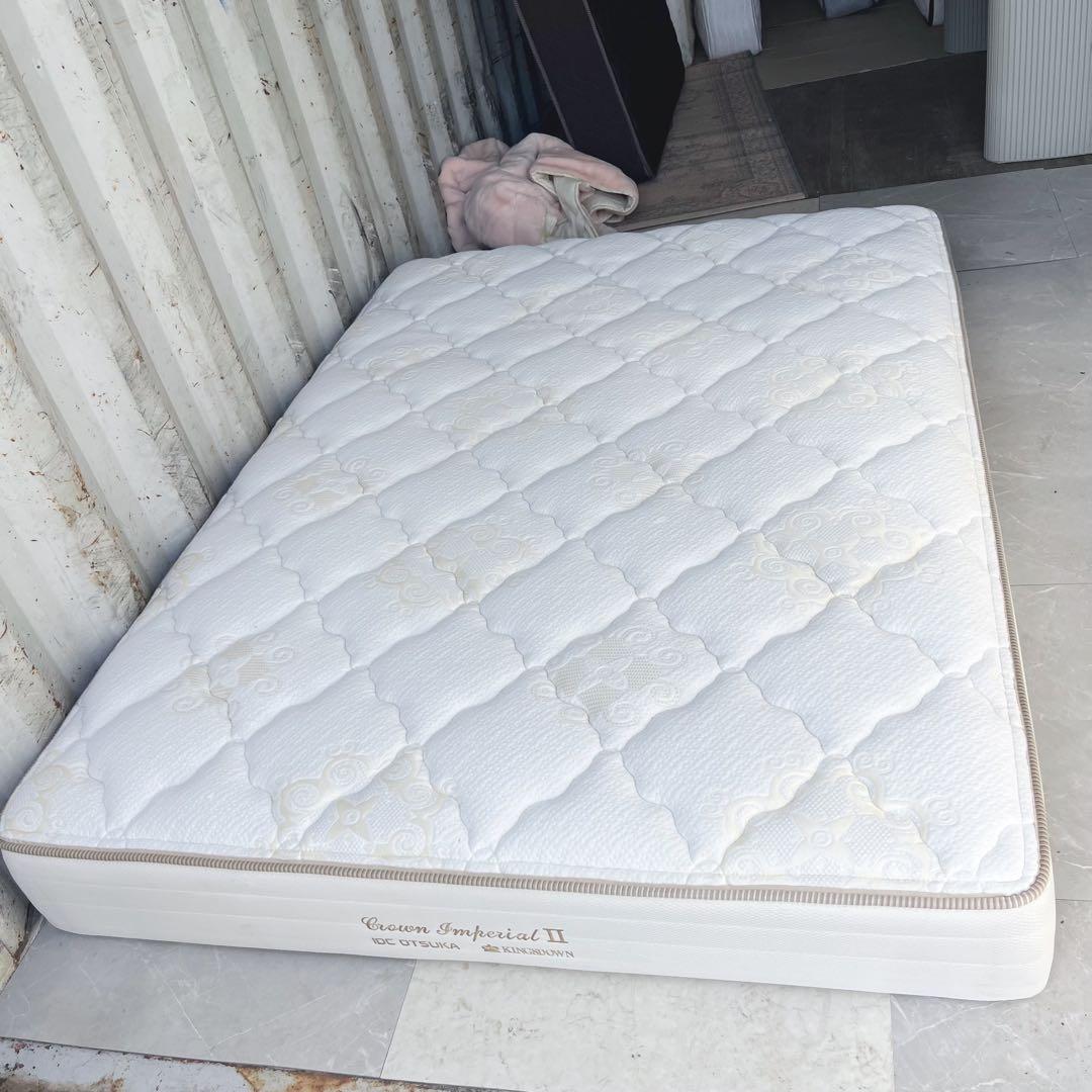 取付無料！IDC大塚 キングスダウン クラウンインペリアル2 ダブルマットレス