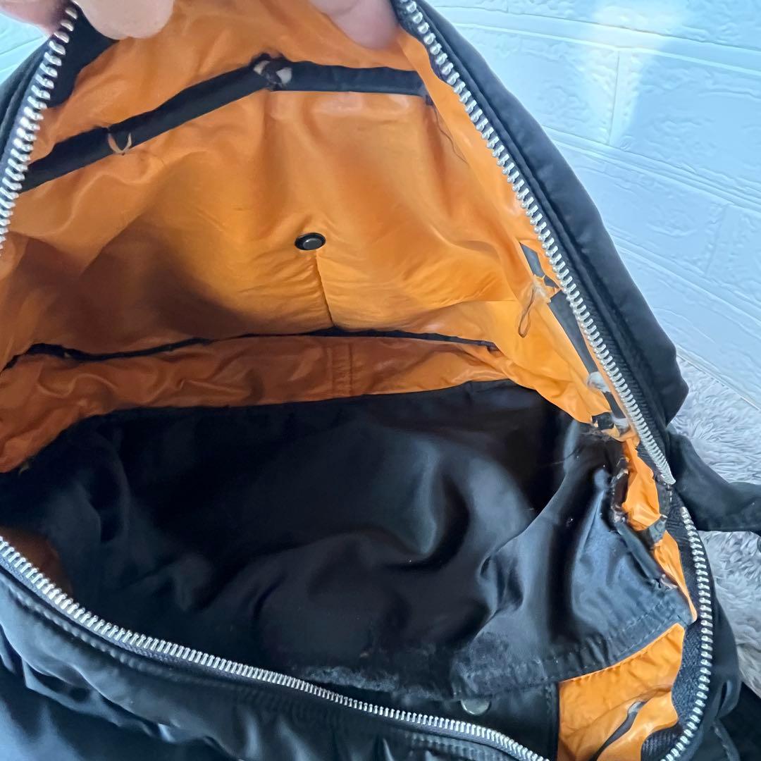 大容量　ポーター　タンカー　初期型　かぶせタイプ　ショルダーバッグ　黒