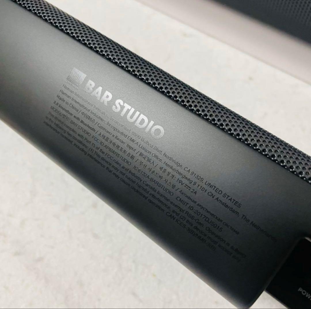 ち*ん様 【激安美品 】JBL Bar studio 2.0 サウンドバー リモ