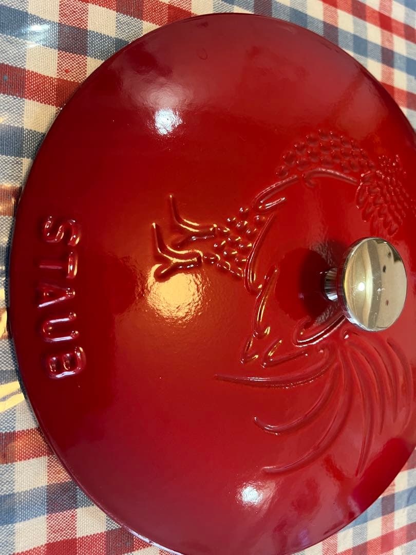 STAUB ストウブ　　フレンチルースターココット鍋 チェリー　24cm