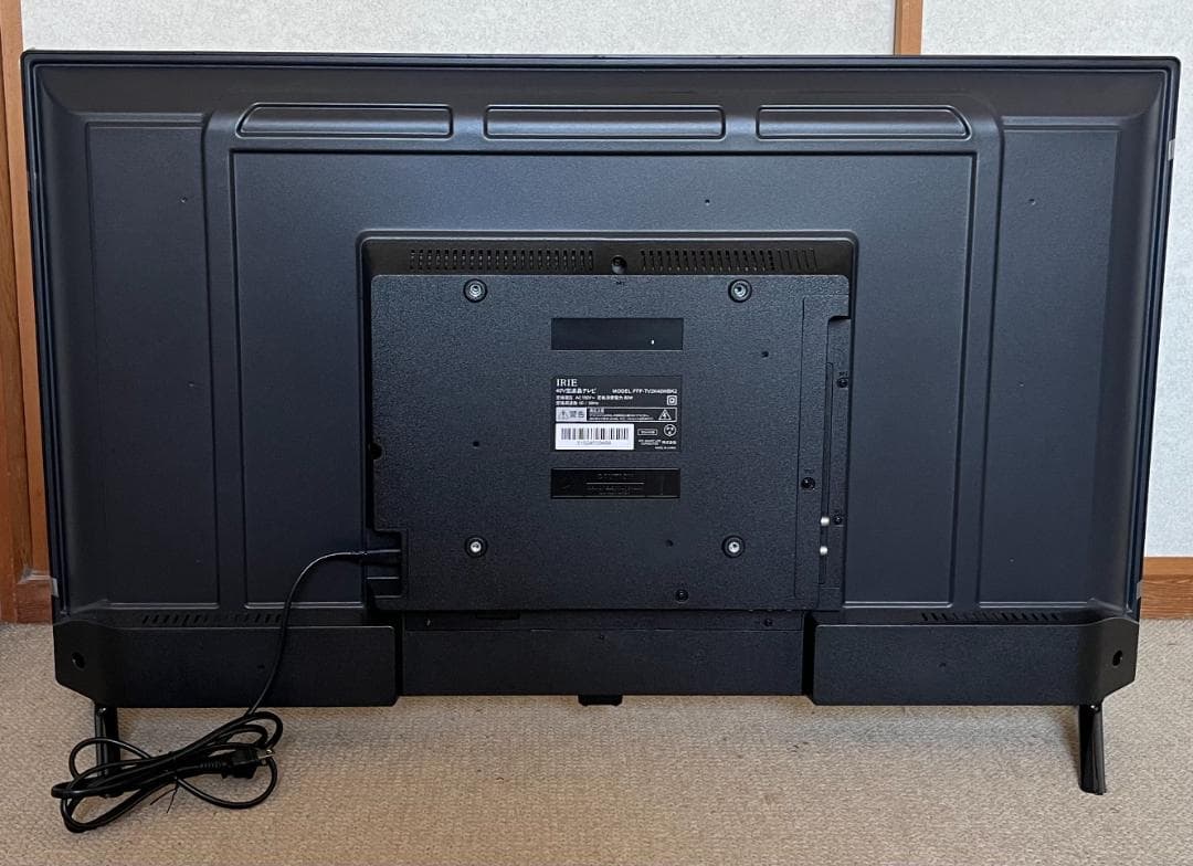 たまご　IRIE テレビ 40インチ FFF-TV2K40WBK2