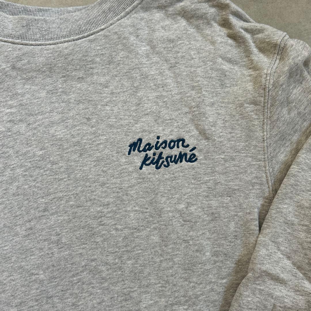 【美品】メゾンキツネ　クルーネックトレーナー