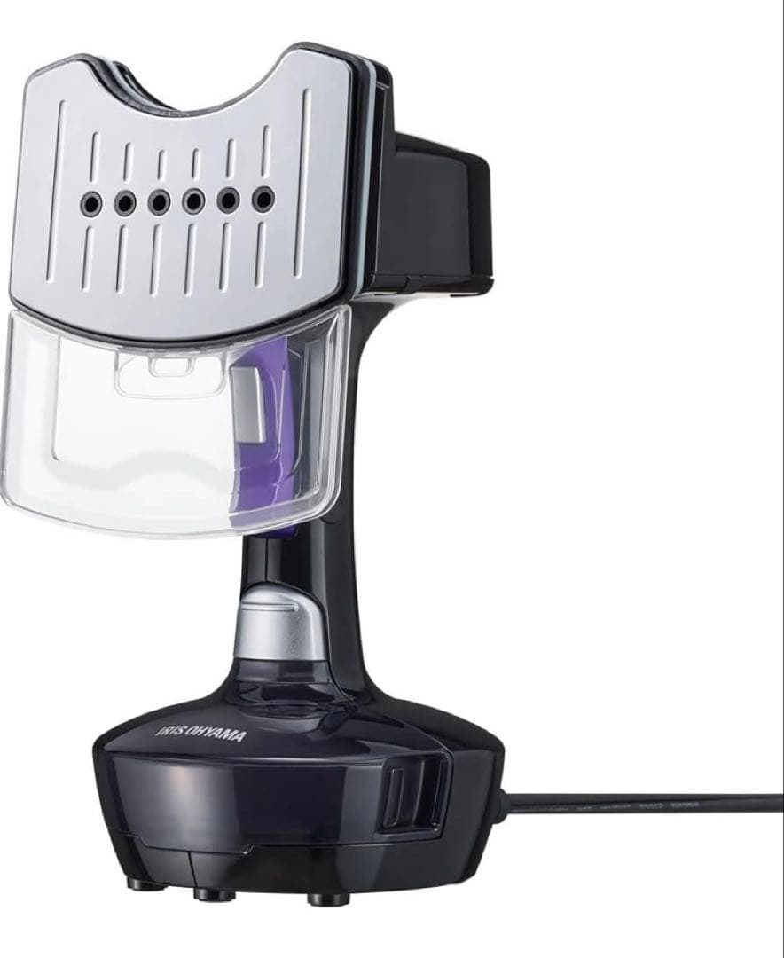 IRIS OHYAMA プレススチーマー IRS-P2 ブラック　新品