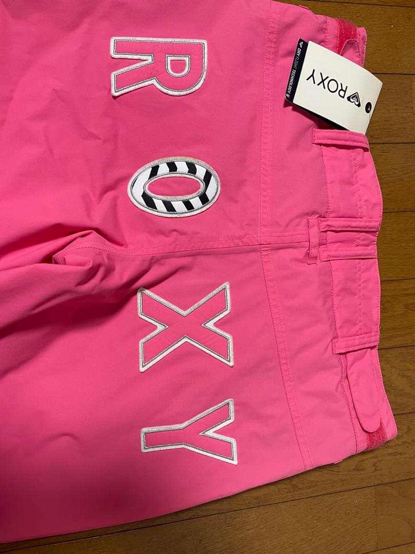 ROXY スノーボードウェア ホワイト/ピンク M