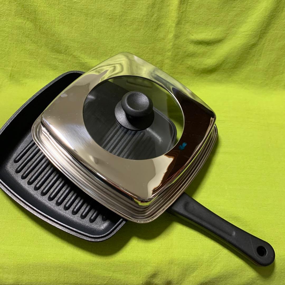 ⭕️ヒロタ　ツイングリラーDX&蓋、ザル、目皿セット