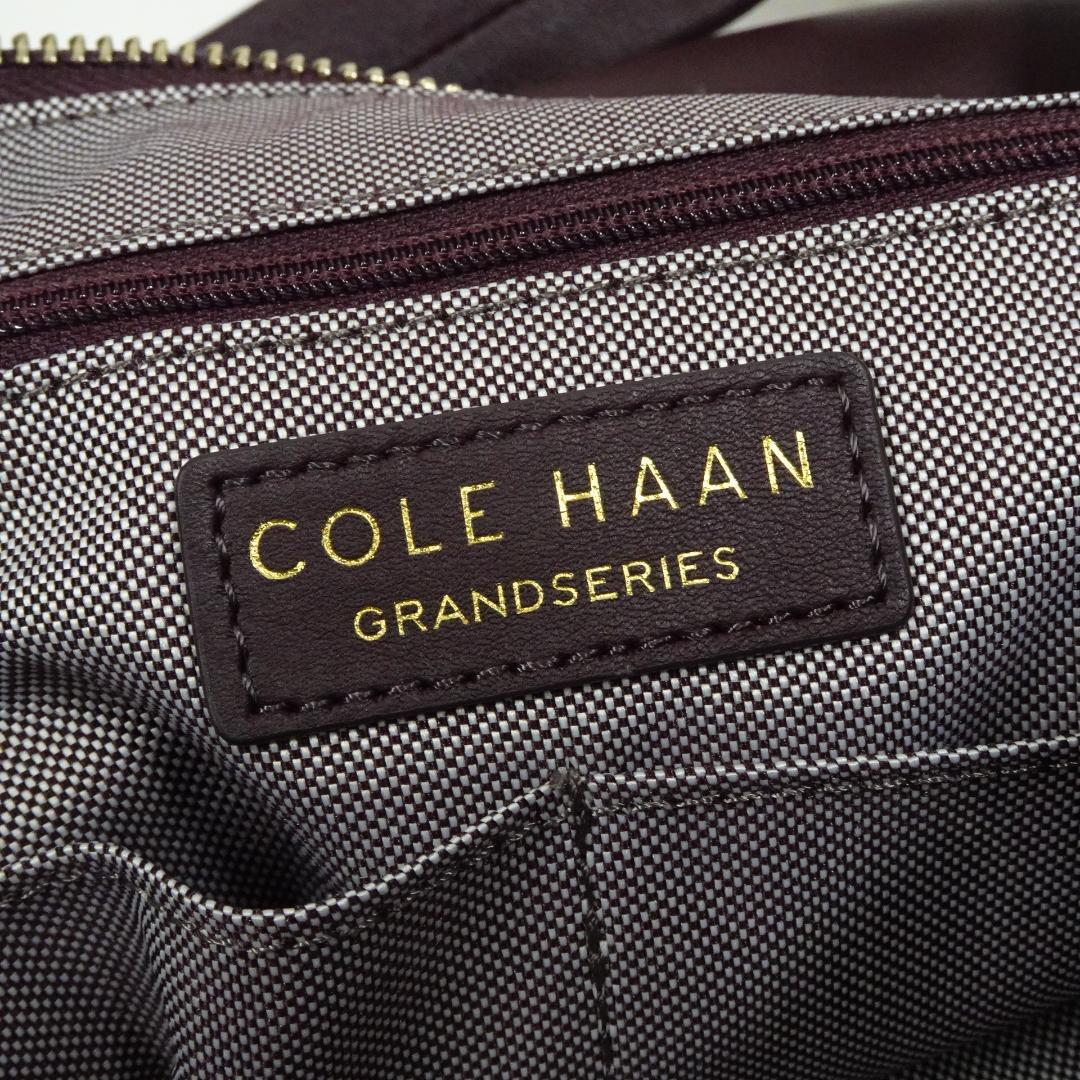COLE HAAN レザーショルダーバッグ アポンテスラウチホーボー ワイン