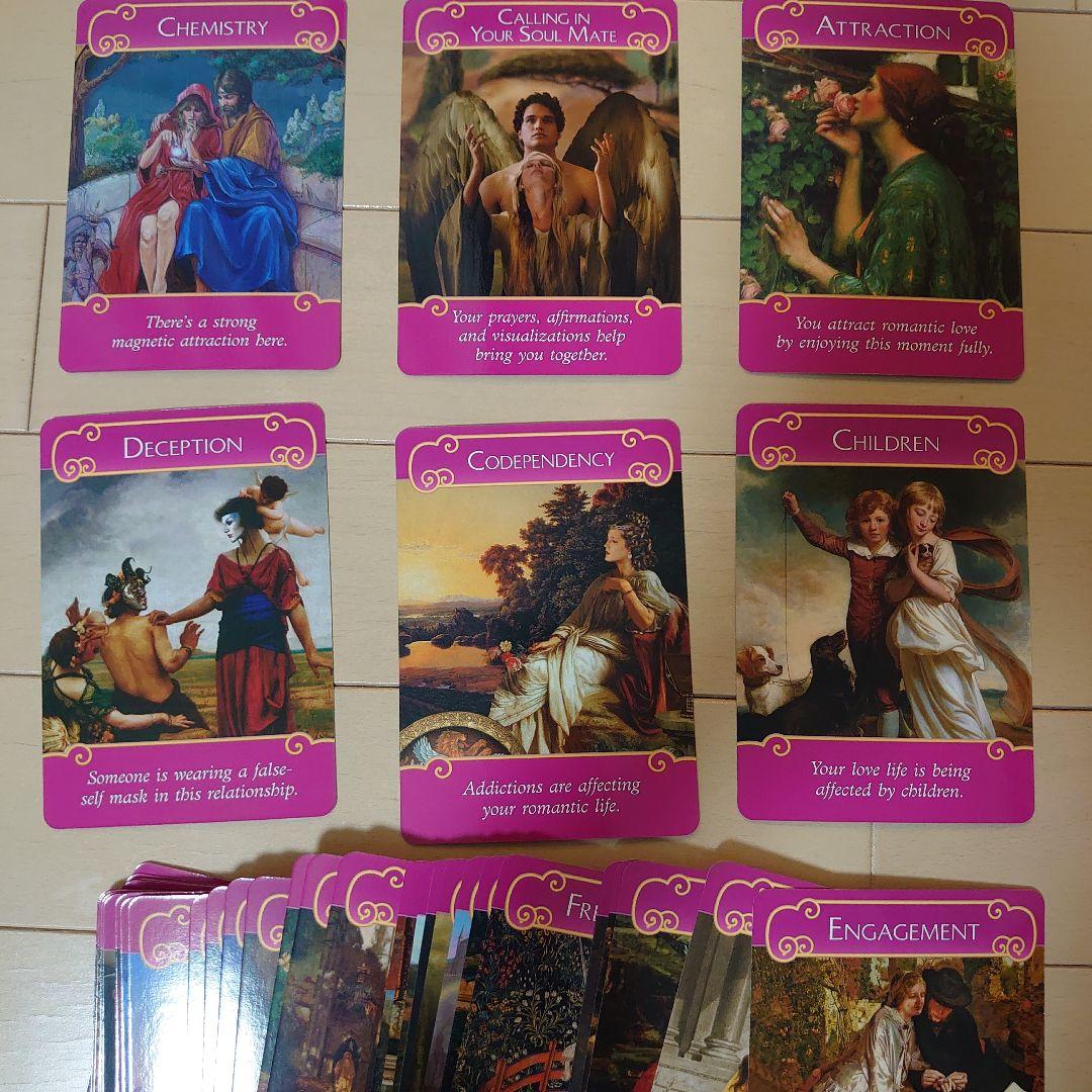 【絶版あり】ロマンスエンジェル　エンジェルアンサーオラクルカードセット