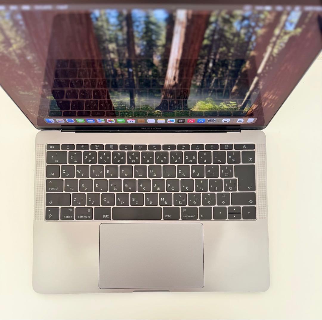 美品 Macbook Pro 2017 13インチ最新mac os 新バッテリー