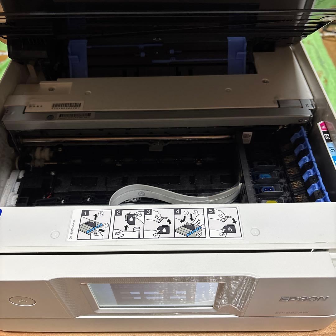 EPSON EP-882AW インクジェットプリンター エプソン 本体インク付き
